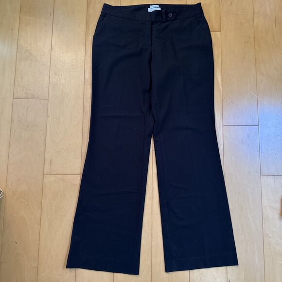 Calvin Klein Pants - WIDE LEG Calvin Klein Women’s Size 6 Black Stretch Dress Pants
